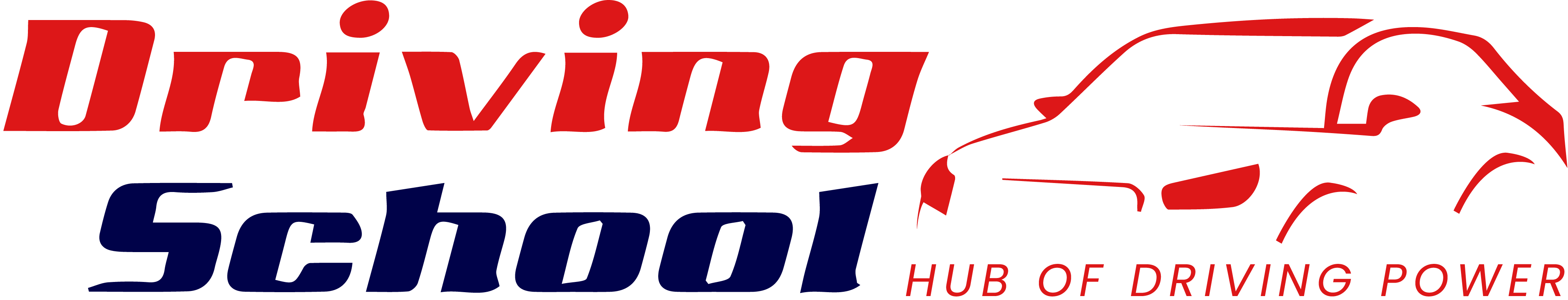 Driving Hub - Driving school - Logo - Driving school official logo